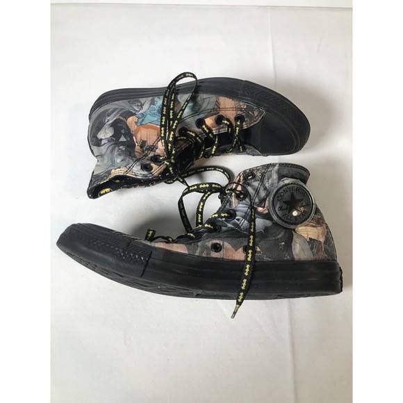 Converse Other - Converse Unisex Batman Shoes Sneakers Hi Top DC Comnics Mens 6 Womens 8